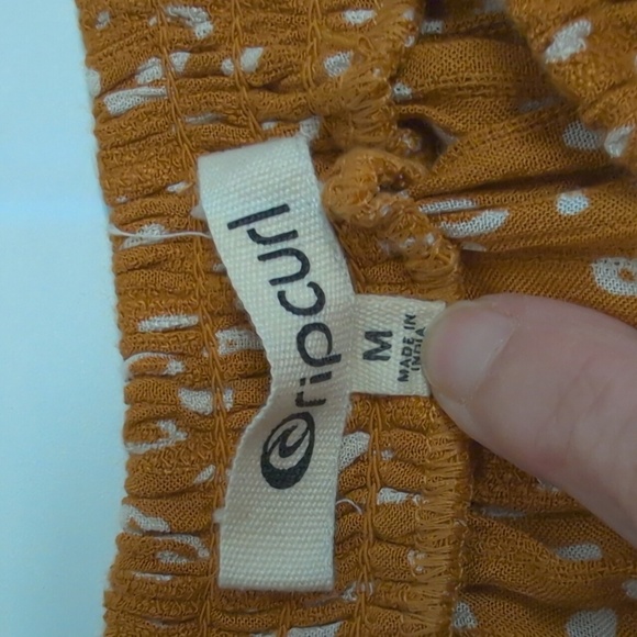 Rip Curl Safari Maxi Dress NWT Size Medium Color Honey - Picture 9 of 12